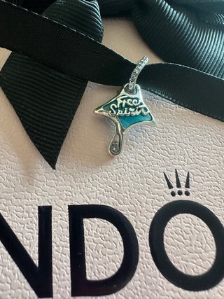Charm ciondolo argento  s925 Turchese