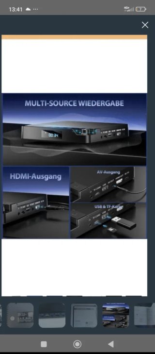 Mini DVD HDMI/AV Portátil