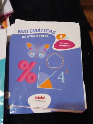 Lote de libros de 6 de primaria edebe
