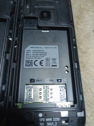 Lote 3 Teléfonos Móviles Nokia