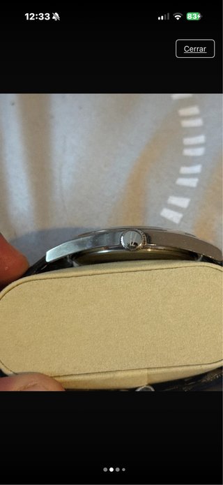 Reloj Zara Plata y Negro, 2 usos