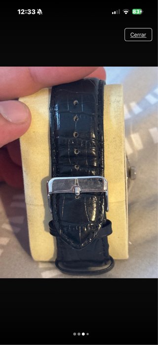 Reloj Zara Plata y Negro, 2 usos