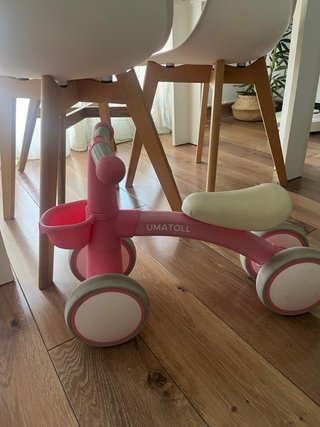 Bicicleta de bebé UMATOLL rosa
