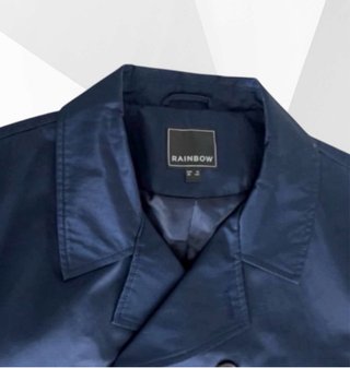 * XL. Chaqueta cruzada doble botonadura RAINBOW