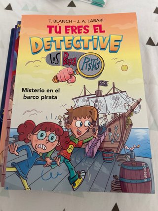 Colección tu eres el detective libros 1,2,3,4 y 6