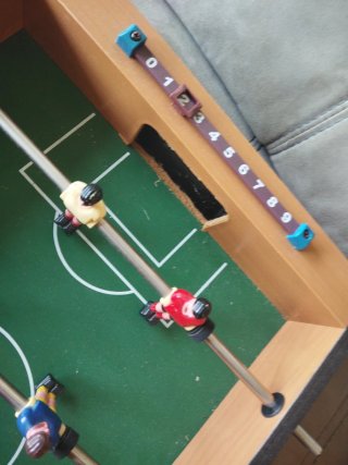 Futbolín de mesa