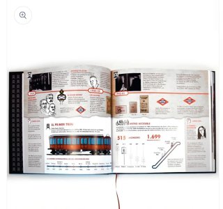 Libro Metro de Madrid Centenario 1919 - 2019