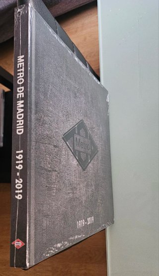 Libro Metro de Madrid Centenario 1919 - 2019