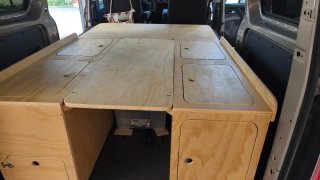 Mueble camper para Ford Transit Custom