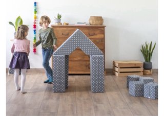 Cojines de juego Batu con estrellas