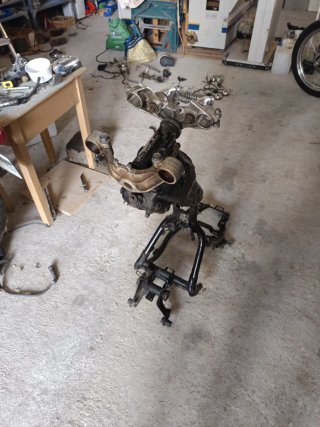 Chasis Yamaha Virago 535
