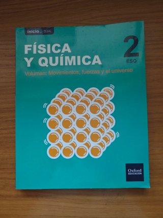 Libros Física y química 2°ESO Ed. Oxford Educación
