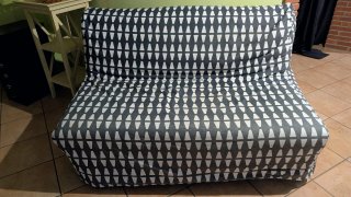 Sofá Cama Diseño Geométrico
