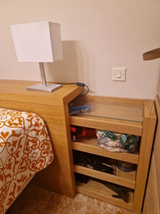 Cabecero de madera MALM Ikea