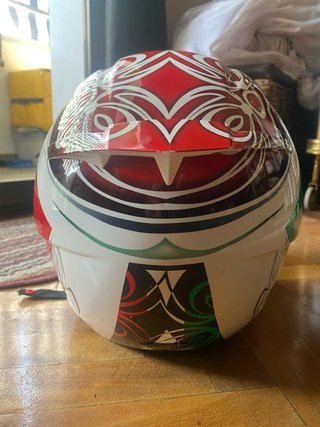 AGV Horizon Blanco , Rojo y verde talla XL