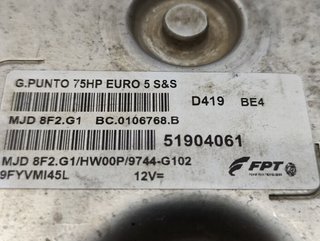51904061 centralita motor fiat punto (evo) 2309862