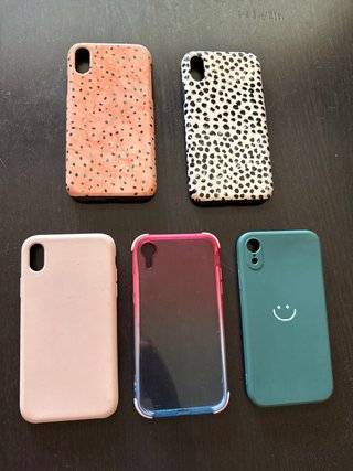 Fundas iPhone XR (5 unidades)