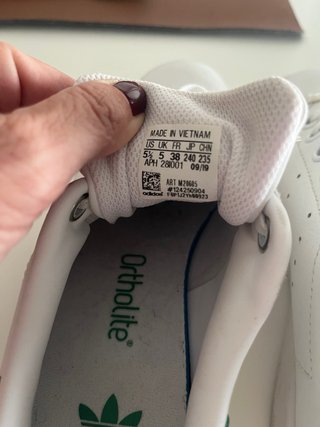 Zapatillas Adidas Stan Smith Blancas y Verdes