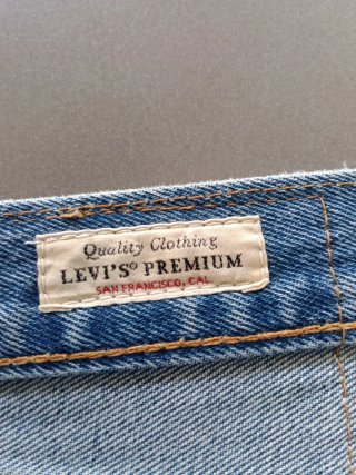 Levi's 501 Shorts Vaqueros Azules