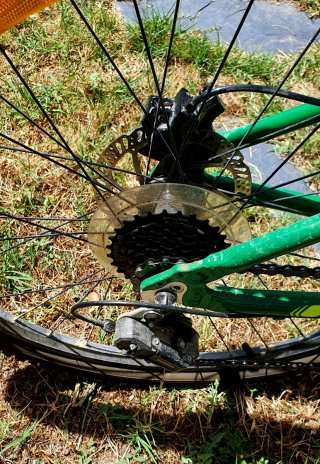 Bicicleta de Montaña Infantil Verde