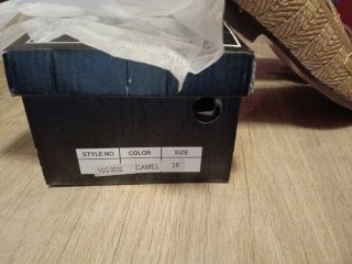 Mocasines BUONAROTTI Beige/Dorado Talla 36