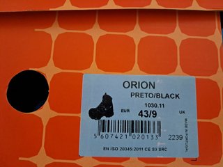 Botas de seguridad Norisk Talla 43