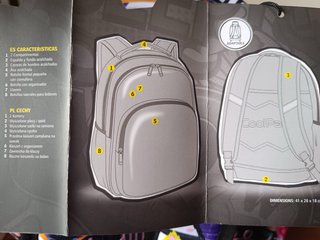 Mochila escolar CoolPack con corazones