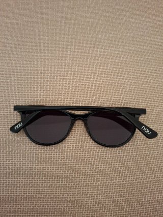 Occhiali da sole donna neri cat-eye