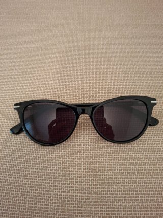 Occhiali da sole donna neri cat-eye