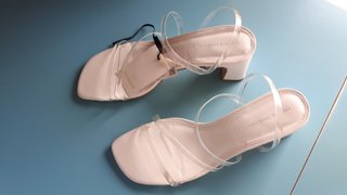 Sandalias Pull&Bear T38 Transparentes a Estrenar
