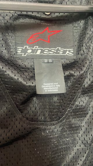Mono Alpinestars 2 piezas cuero