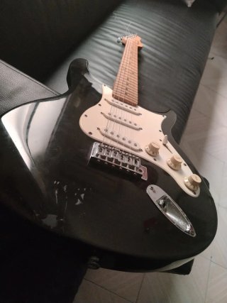 Guitarra y amplificador