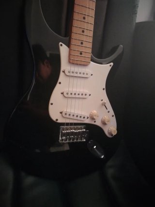 Guitarra y amplificador