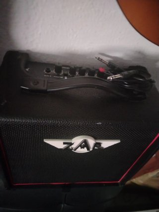 Guitarra y amplificador