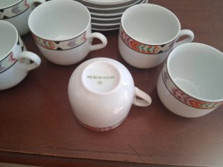 Set 6 Tazzine Caffè Vintage Anni '80