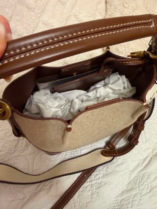 Bolso Zara Beige y Marrón