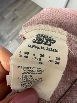 Giacca corta Motivi rosa