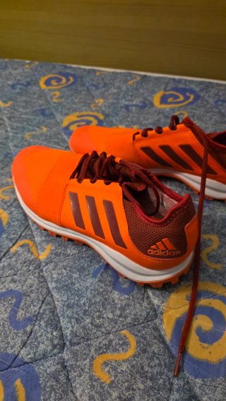 Deportivas Adidas Hockey Hierba Naranja/Rojo