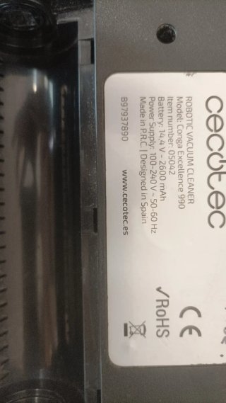 Cecotec Conga Excellence 990 para reparar o piezas