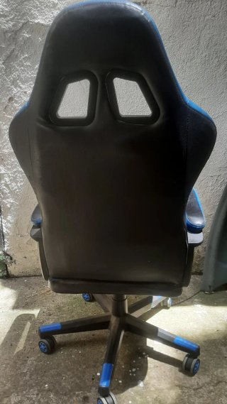 Silla Gamer Vinsetto Negra y Azul