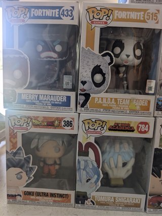 Pack 9 funko pops