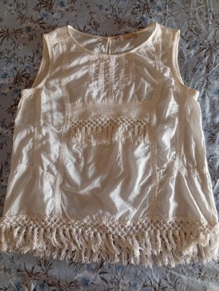 Blusa Sfera sin mangas Talla M