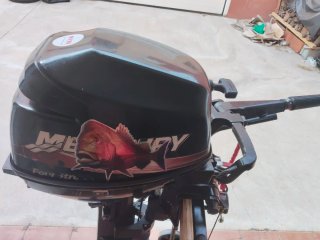 Barca Neumática 3.20 + Mercury 8cv