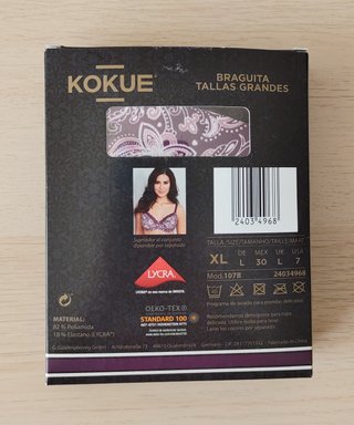 Conjunto sujetador y 2 braguitas KOKUE