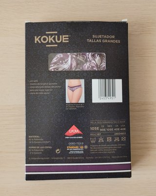 Conjunto sujetador y 2 braguitas KOKUE