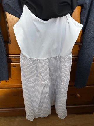 Vestido azul de Stradivarius