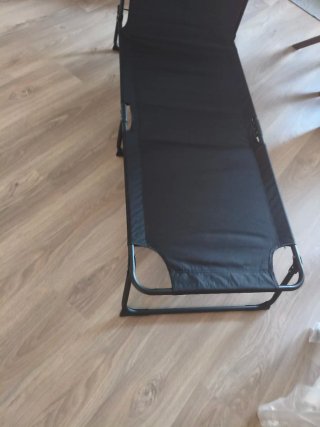 Hamaca plegable negra