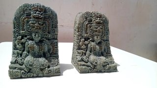 Figuras totem mexicanas estilo Maya/Azteca