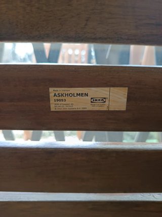 Silla plegable Askholmen Ikea