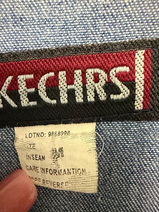Vestito lungo in jeans con fantasia a scacchi